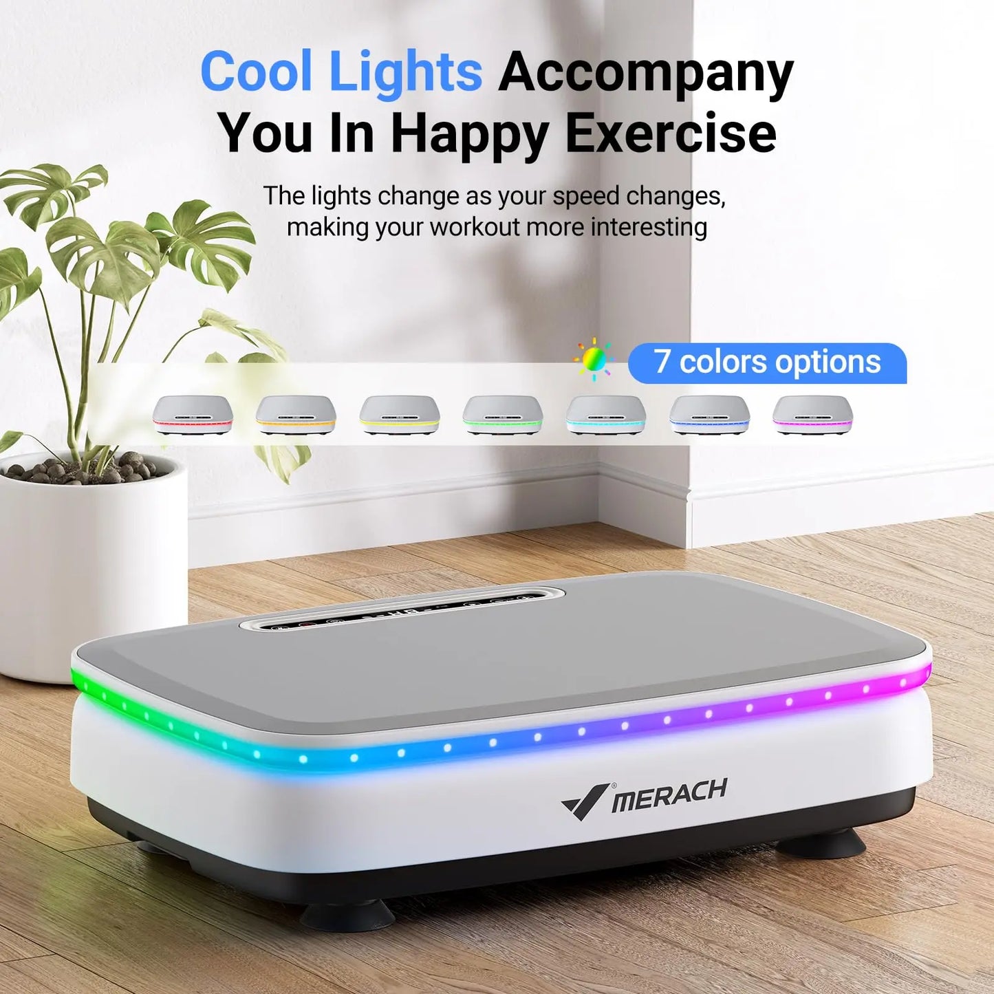 MERACH Vibration Plate Exercise Machine...