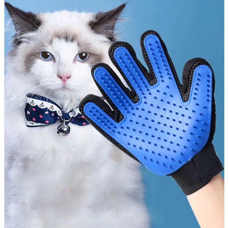 Pet Hair Glove Comb Pet Dog Cat Grooming...