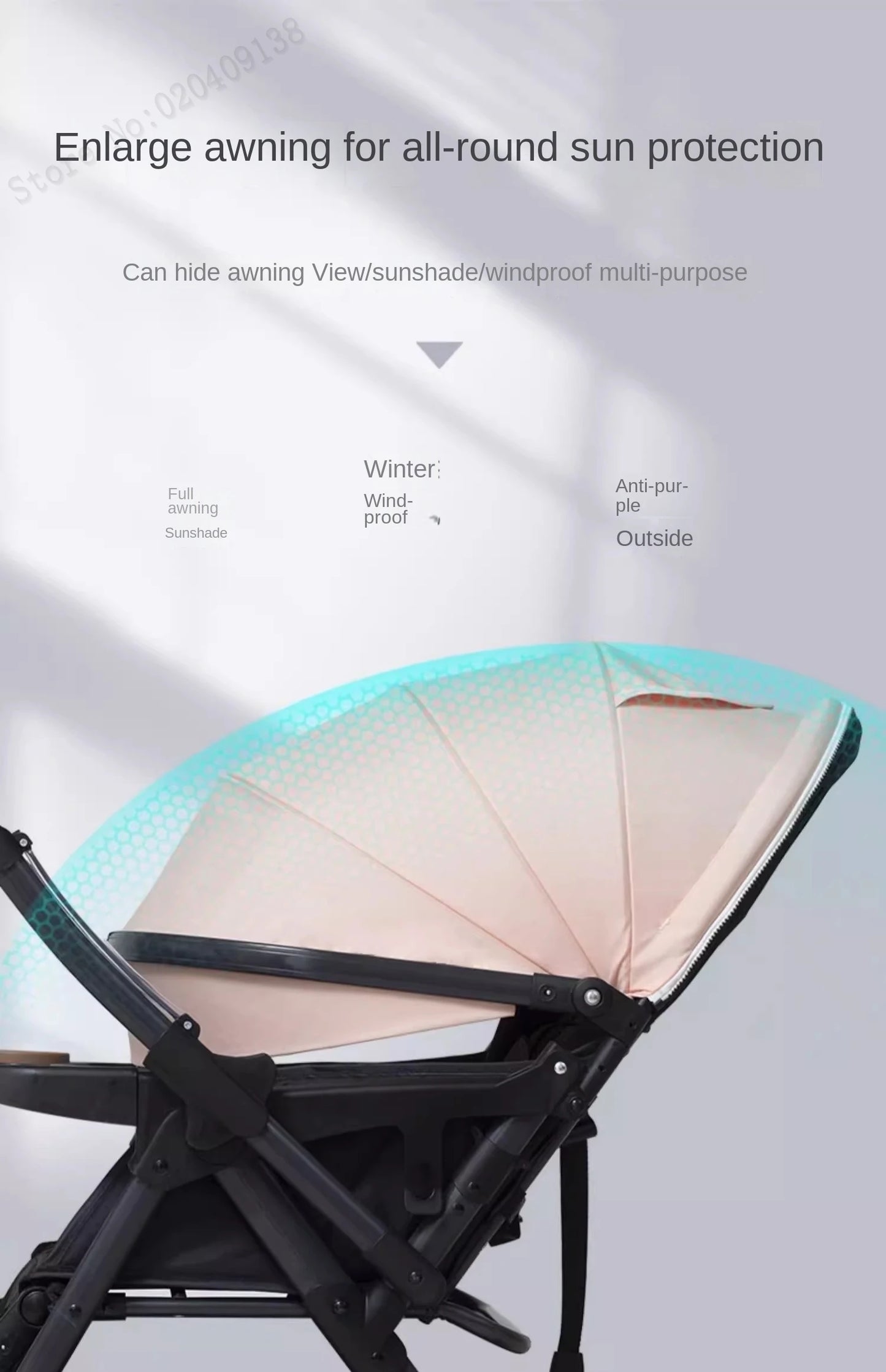 Twins Newborn 0-4 years old Baby stroller...