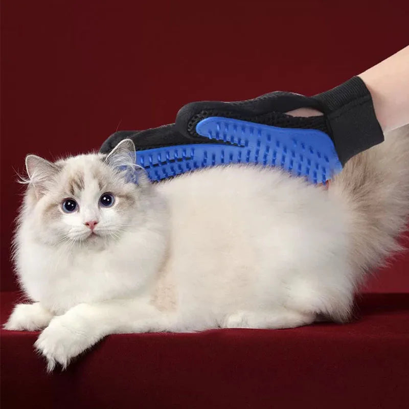 Pet Hair Glove Comb Pet Dog Cat Grooming...