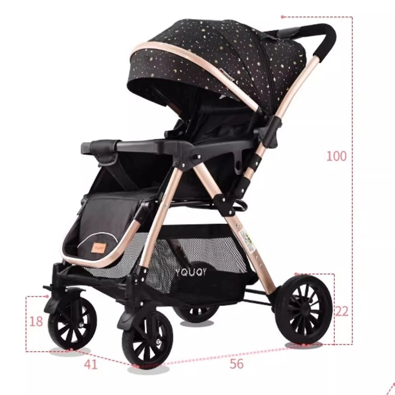 Twins Newborn 0-4 years old Baby stroller...