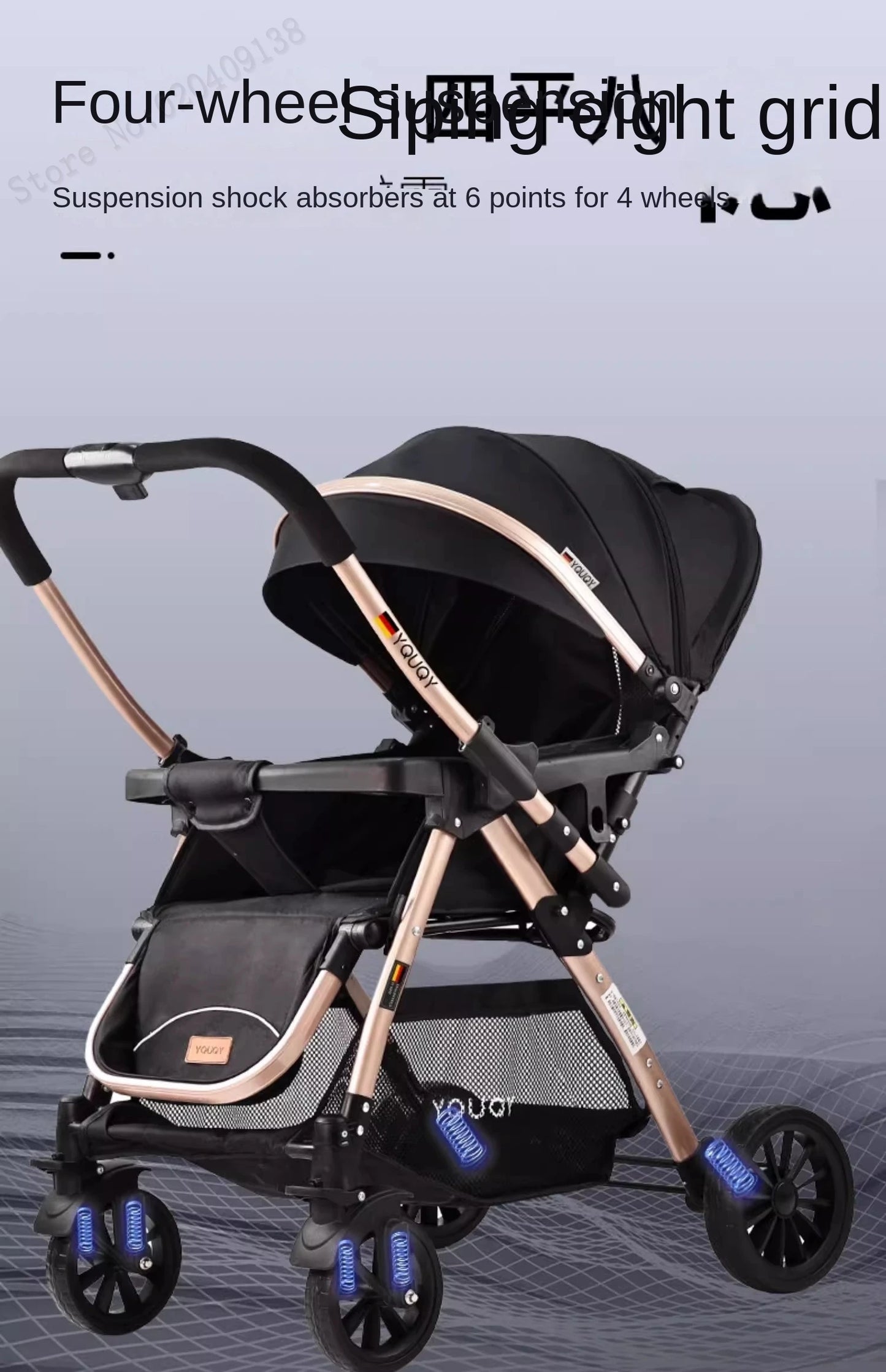 Twins Newborn 0-4 years old Baby stroller...