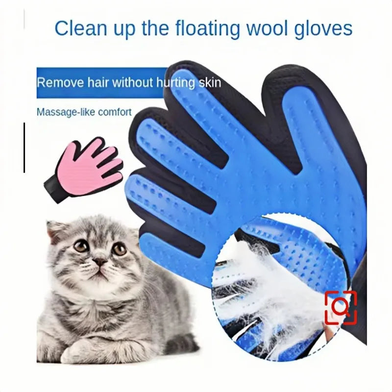 Pet Hair Glove Comb Pet Dog Cat Grooming...