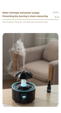 Creative Umbrella Water Drop Air Humidifier with...