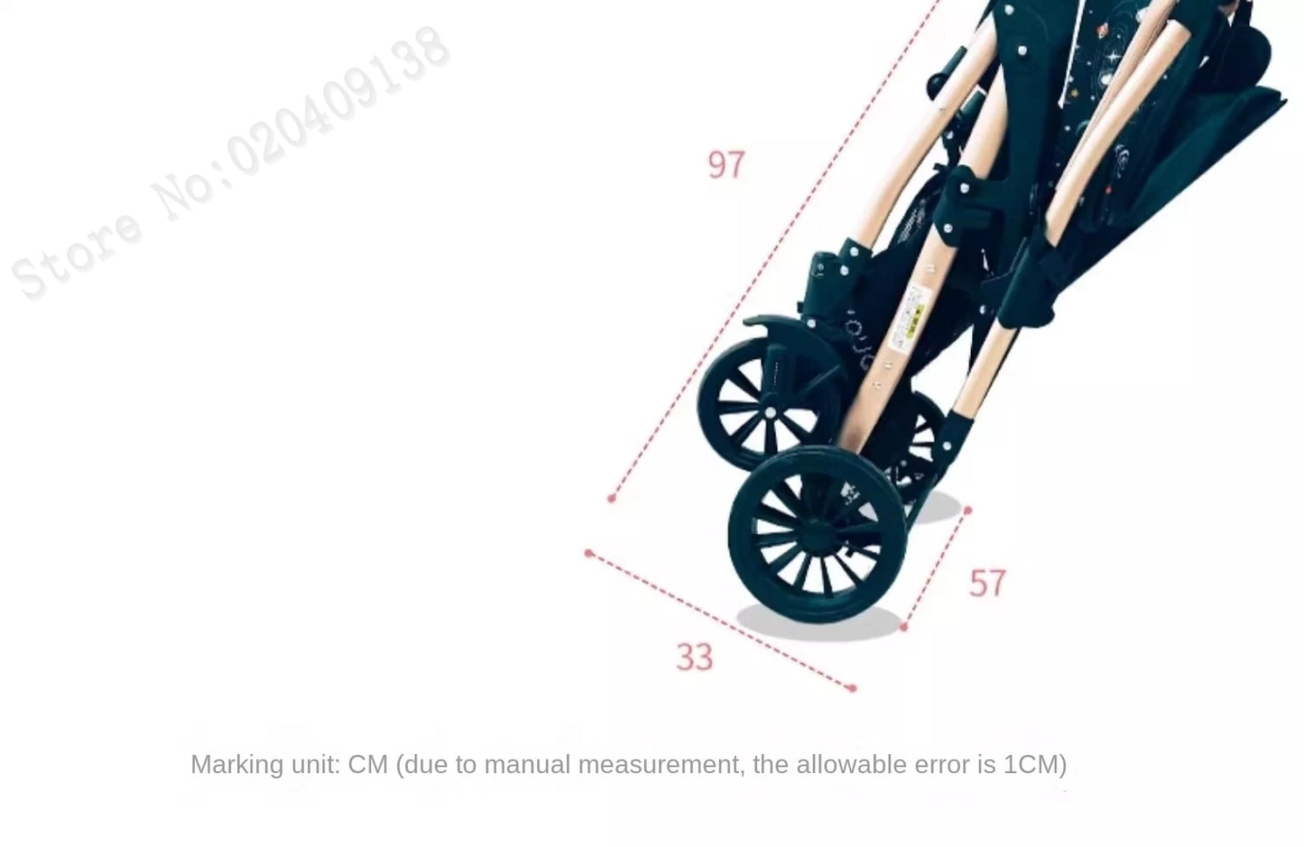 Twins Newborn 0-4 years old Baby stroller...