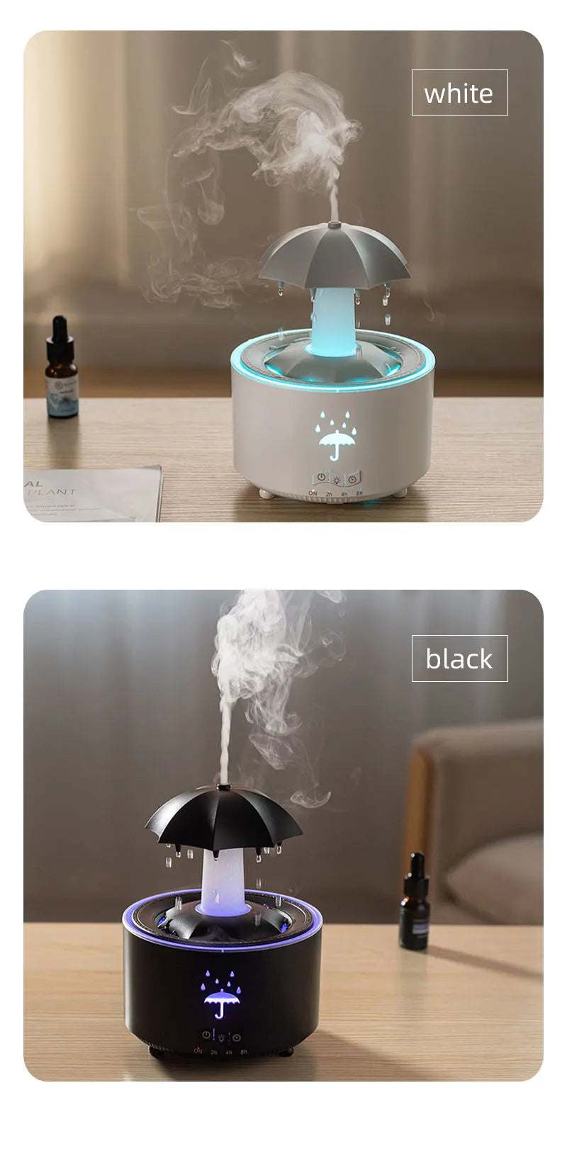 Creative Umbrella Water Drop Air Humidifier with...