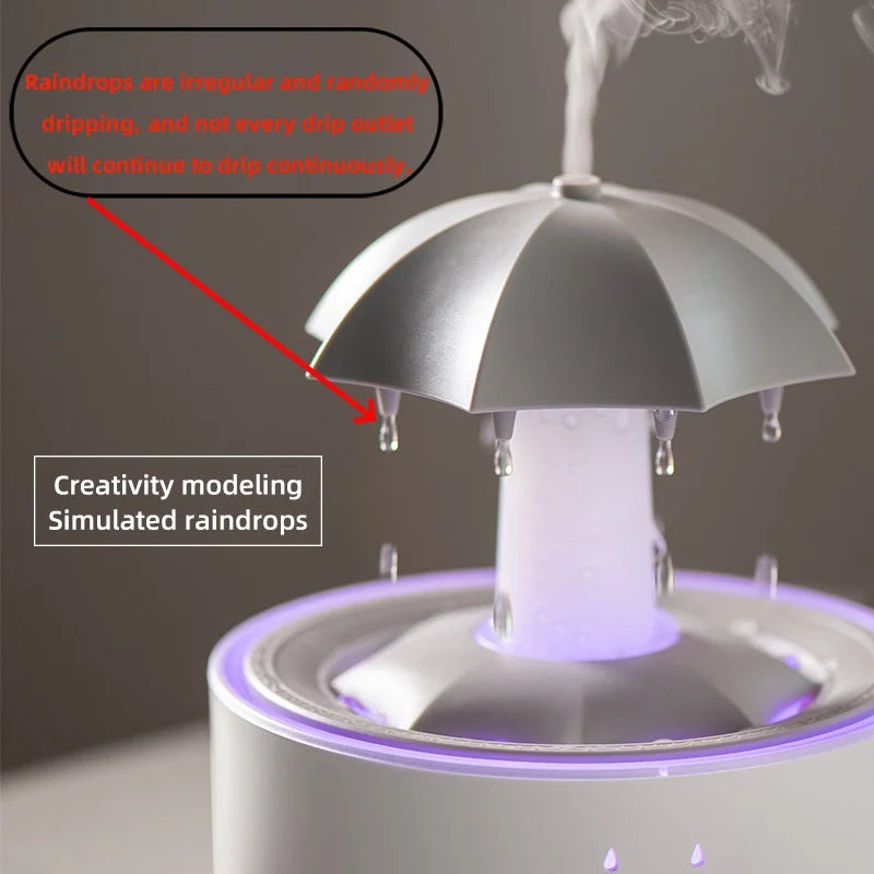 Creative Umbrella Water Drop Air Humidifier with...