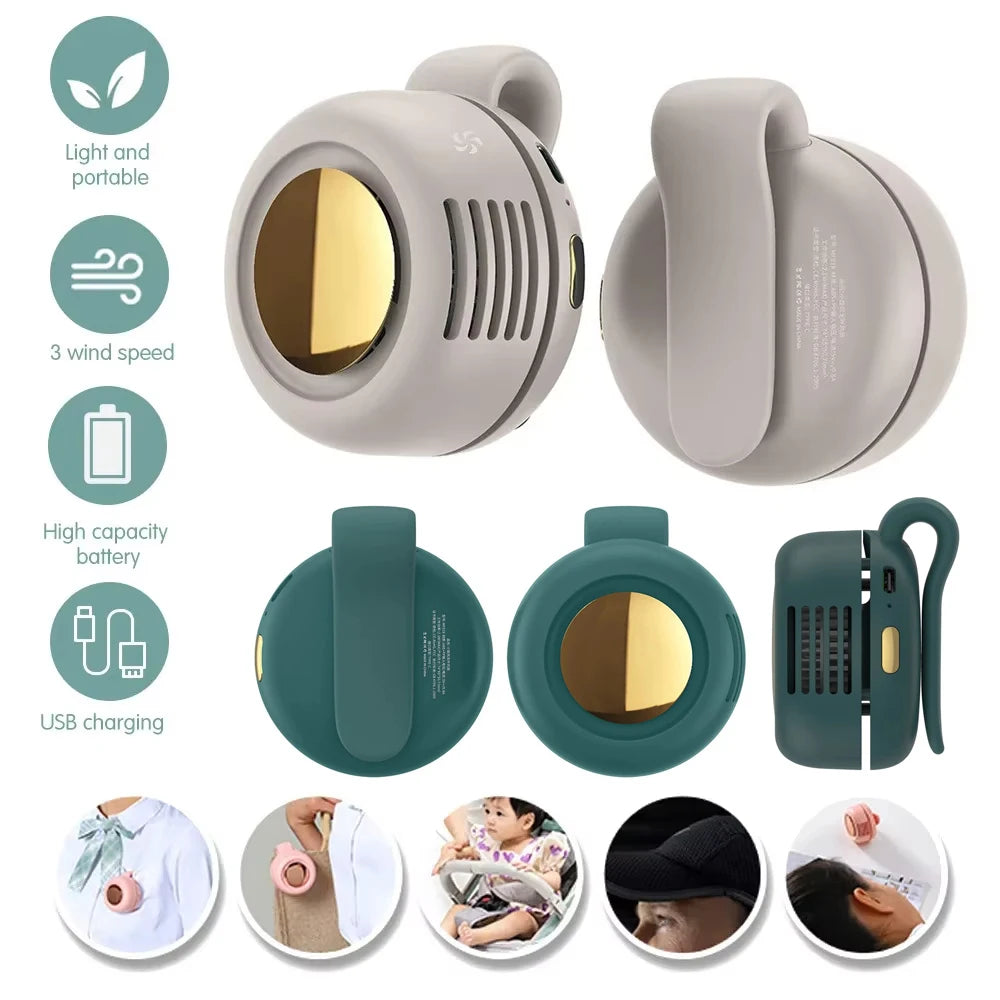Portable Fan Mini Handheld Rechargeable...
