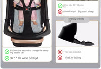 Twins Newborn 0-4 years old Baby stroller...