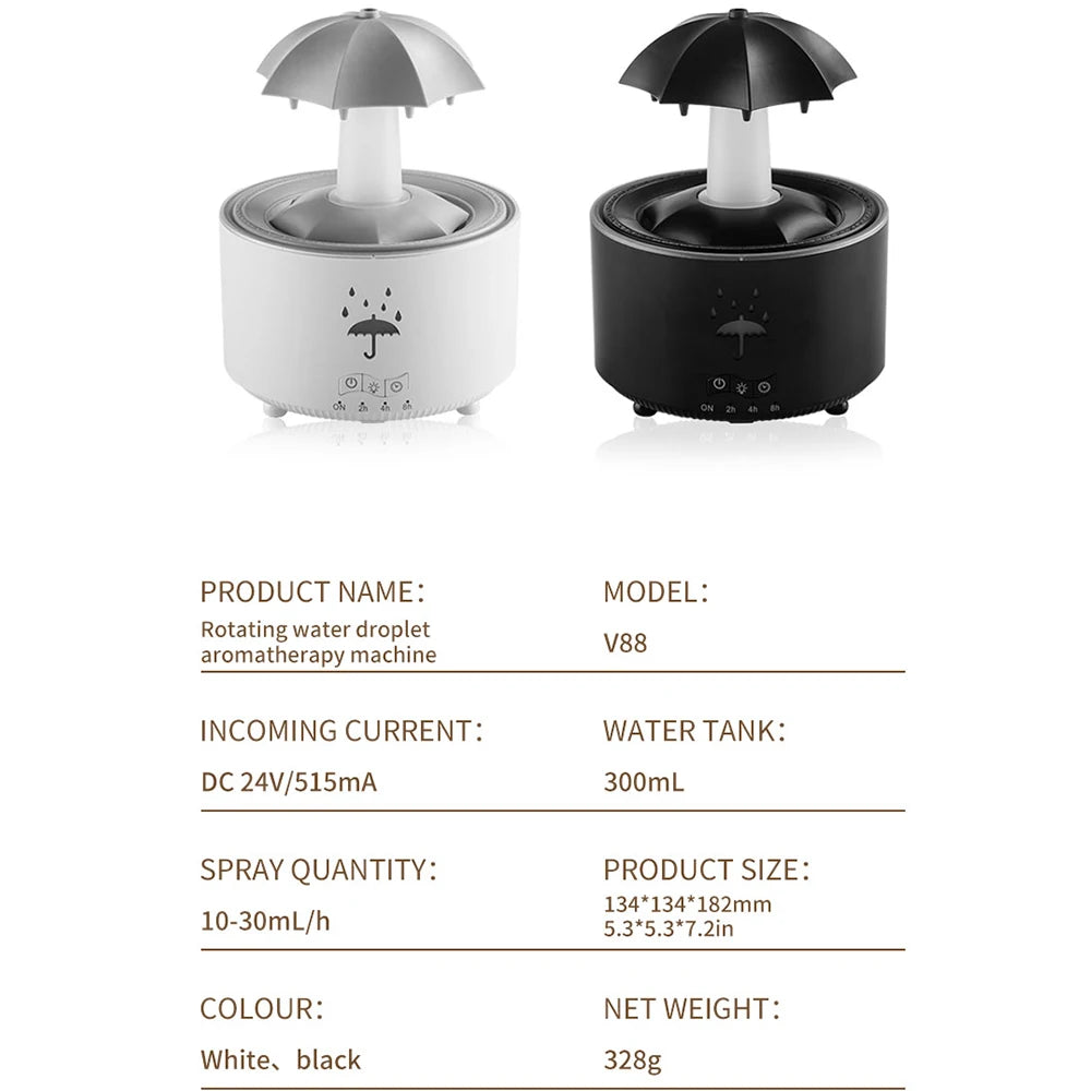 Creative Umbrella Water Drop Air Humidifier with...