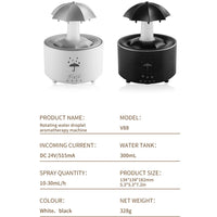 Creative Umbrella Water Drop Air Humidifier with...