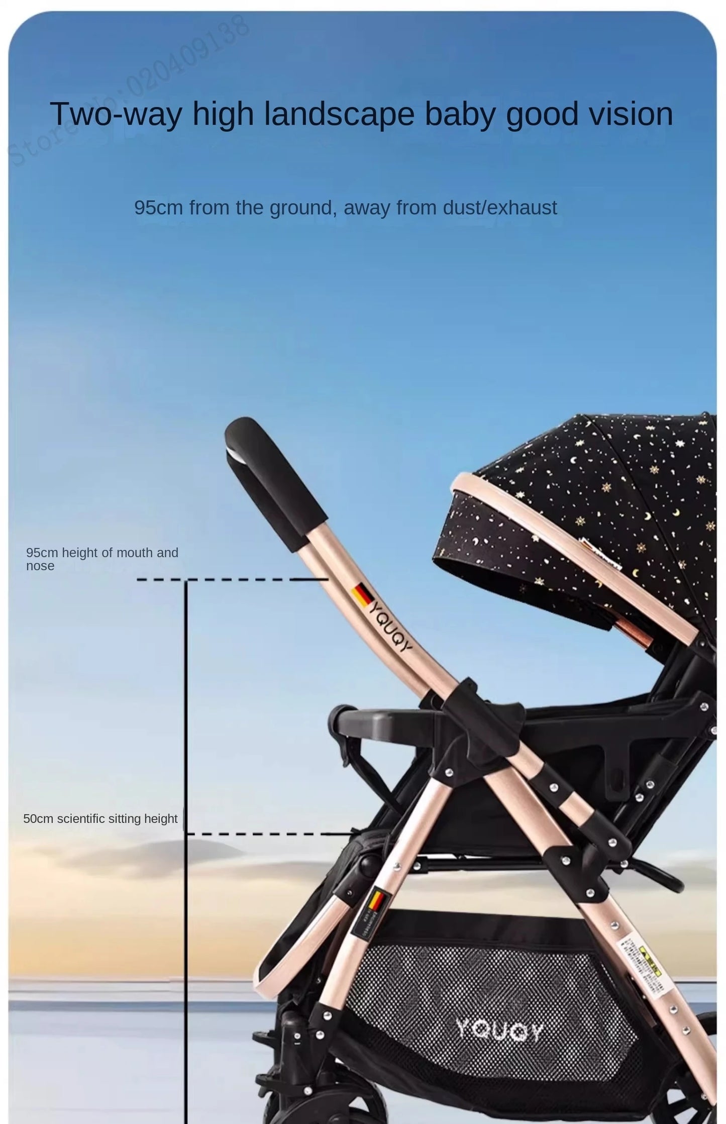 Twins Newborn 0-4 years old Baby stroller...