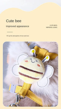 Cat Harness Leash Collar Set Adjustable...