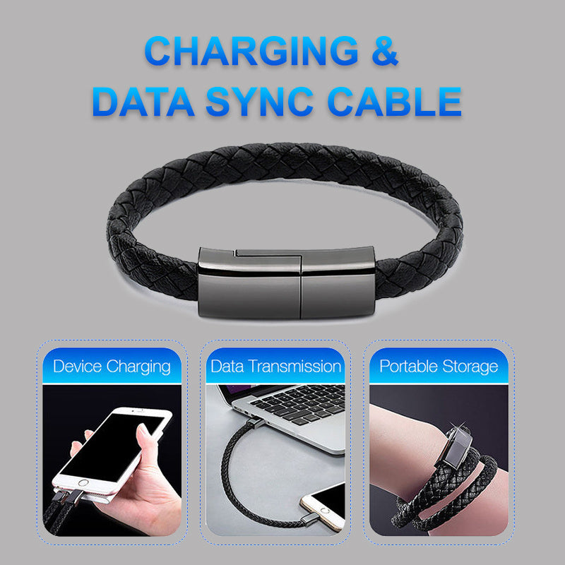 New Bracelet Charger USB Charging Cable Data...